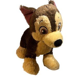 Build A Bear Paw Patrol Chase Dog Brown Tan Plush Stuffed Animal Collar 2015